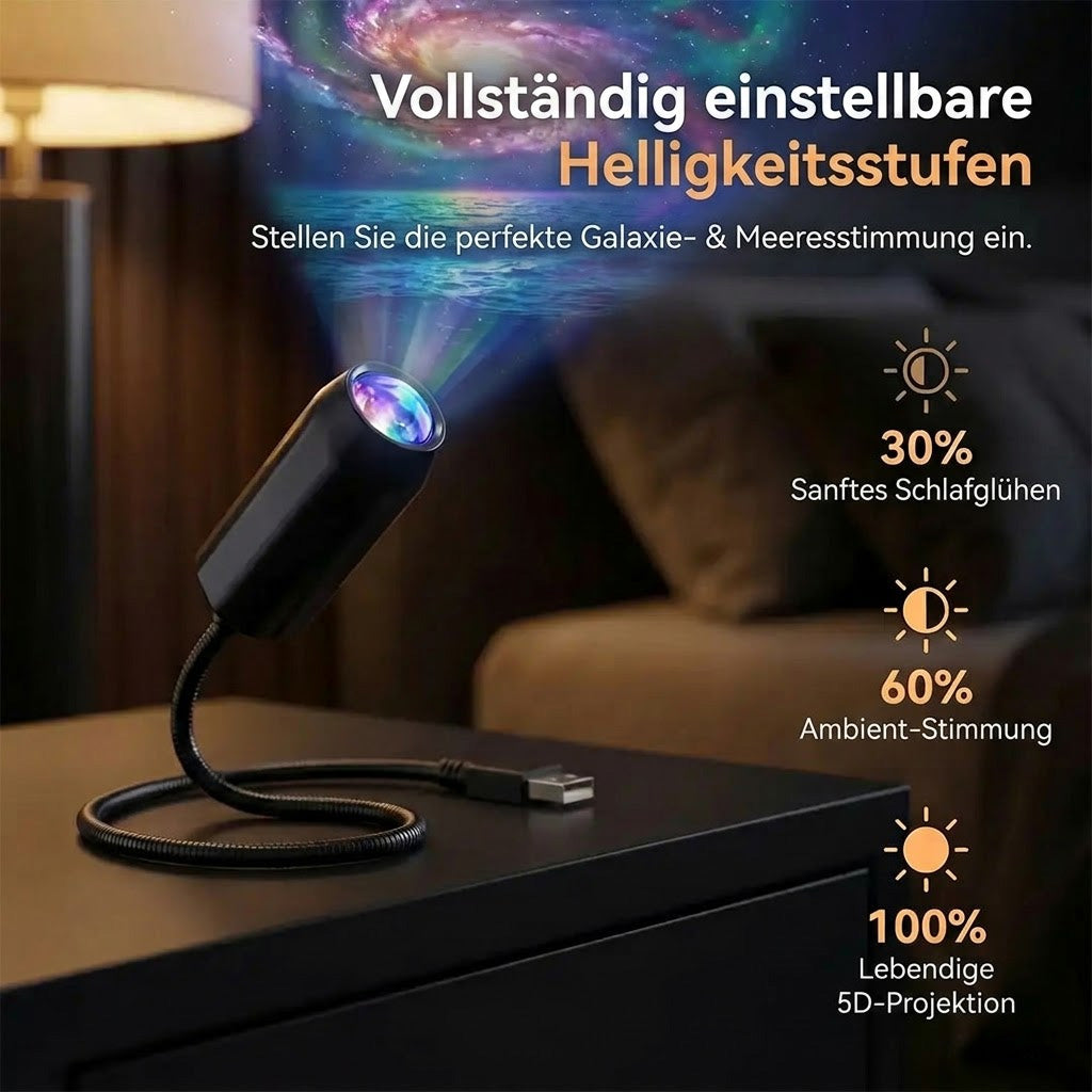 🔥 Nur heute – 70 % Rabatt! | REBYIPO® Nachtlicht-Projektor – Intelligenter holografischer Sternenprojektor 🌠