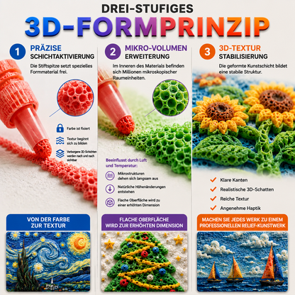 👉Sichern Sie sich 50 % Rabatt bei einer Bestellung noch heute! |🔥🔥 IEY® 3D Relief Art Pen – Verwandeln Sie flache Zeichnungen in fühlbare 3D-Kunst!🪄