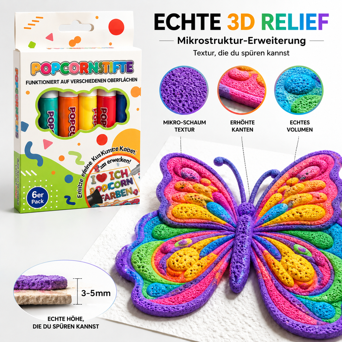 👉Sichern Sie sich 50 % Rabatt bei einer Bestellung noch heute! |🔥🔥 IEY® 3D Relief Art Pen – Verwandeln Sie flache Zeichnungen in fühlbare 3D-Kunst!🪄