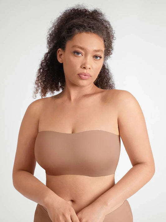 🏆 LUCKYSONG® Butterweicher trägerloser Bandeau-BH