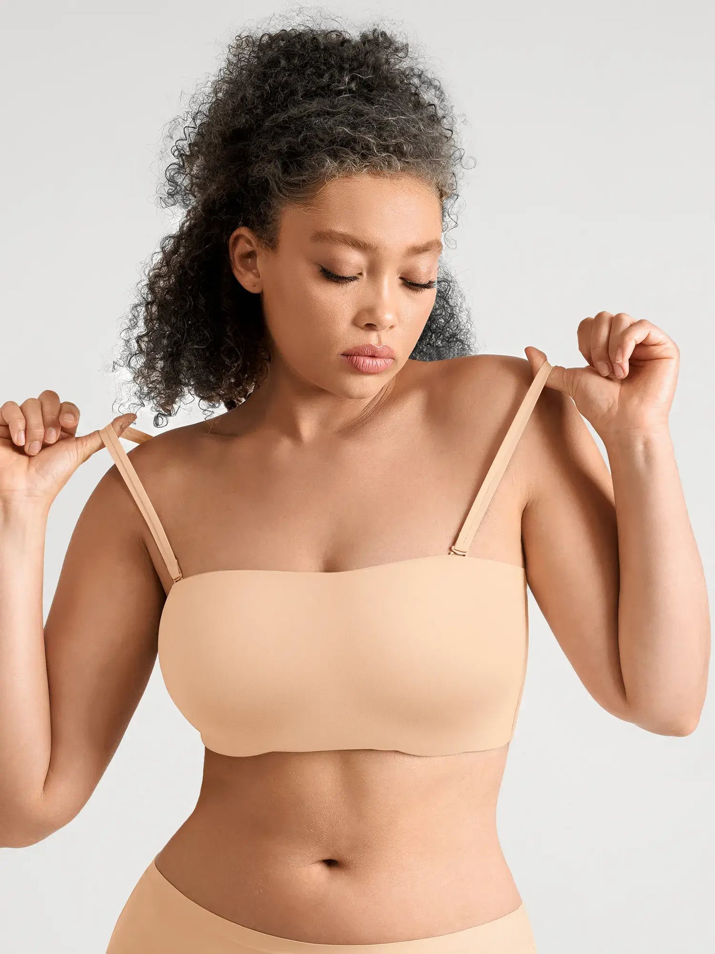 🏆 LUCKYSONG® Butterweicher trägerloser Bandeau-BH