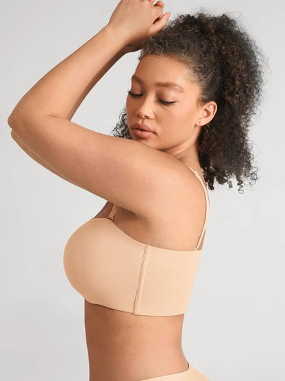 🏆 LUCKYSONG® Butterweicher trägerloser Bandeau-BH